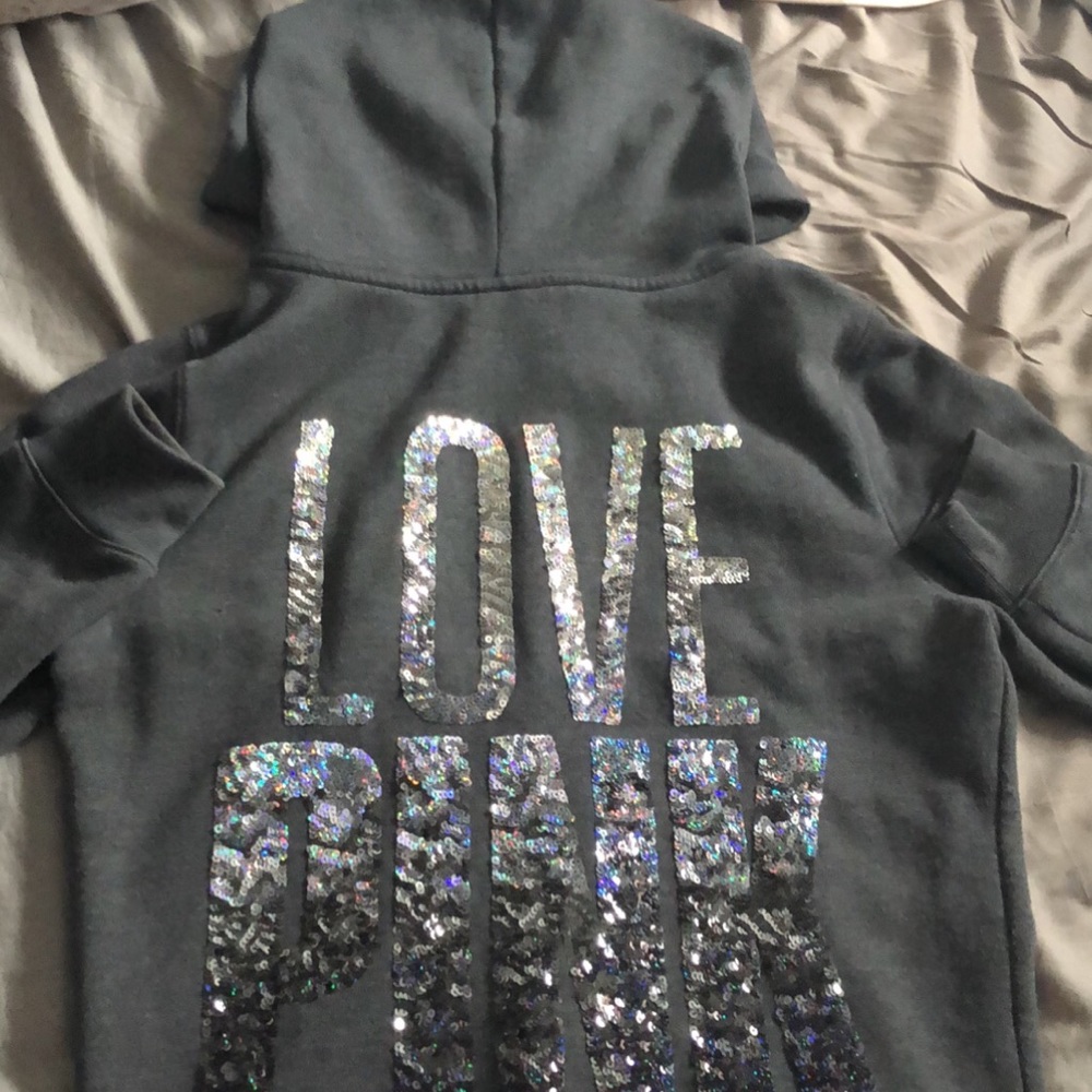 ❌❌SOLD❌❌ Victoria Secret PINK fashion show zip up